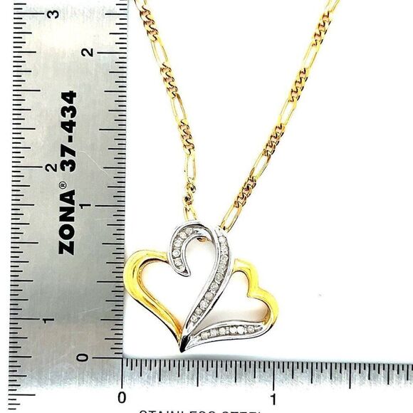 Gorgeous Diamond Heart Necklace - Picture 5 of 7